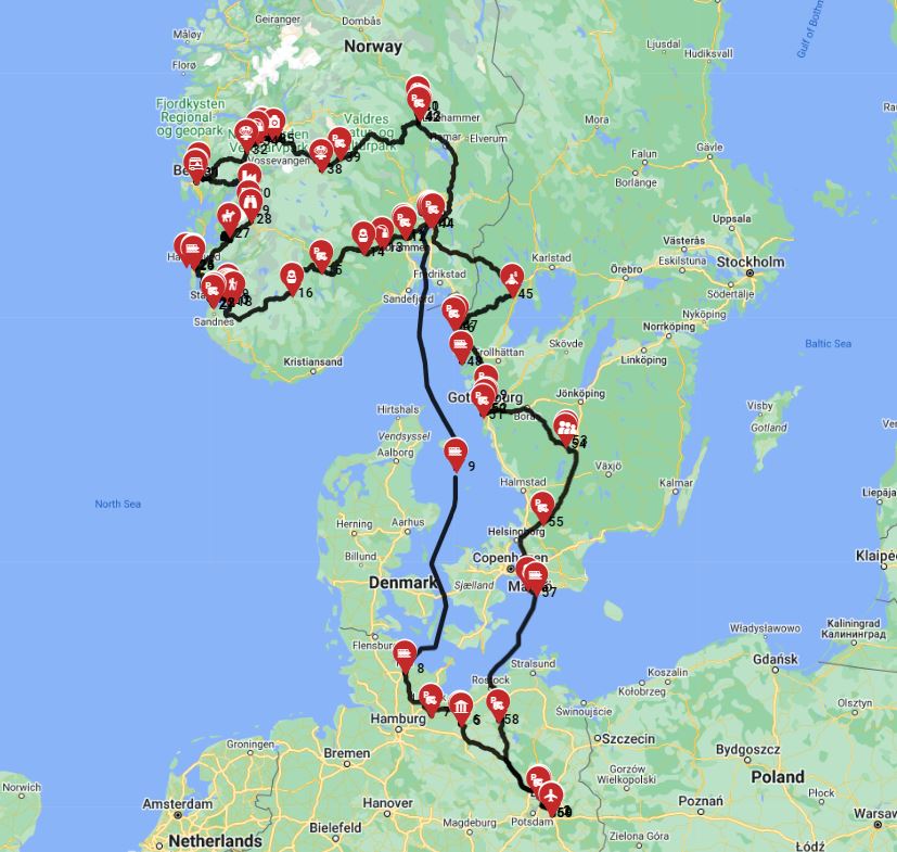 Berlin Roundtrip - North to Norway